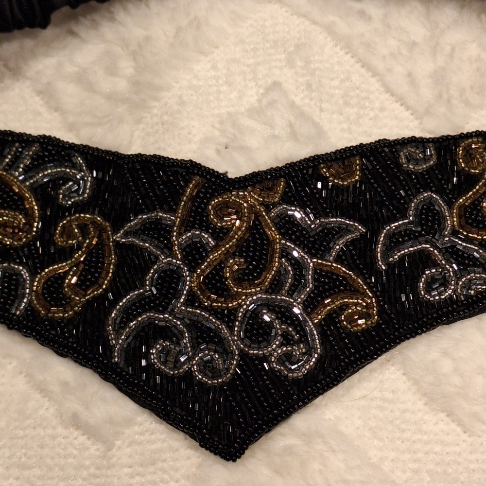 Vintage BEADED belt - Picture 2 of 7